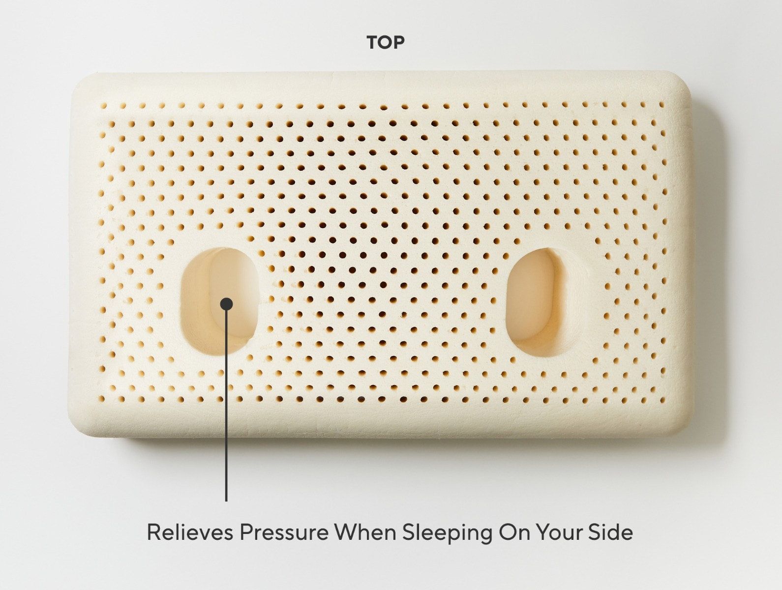 Turiya™ Organic Latex Pillow | Alpine White