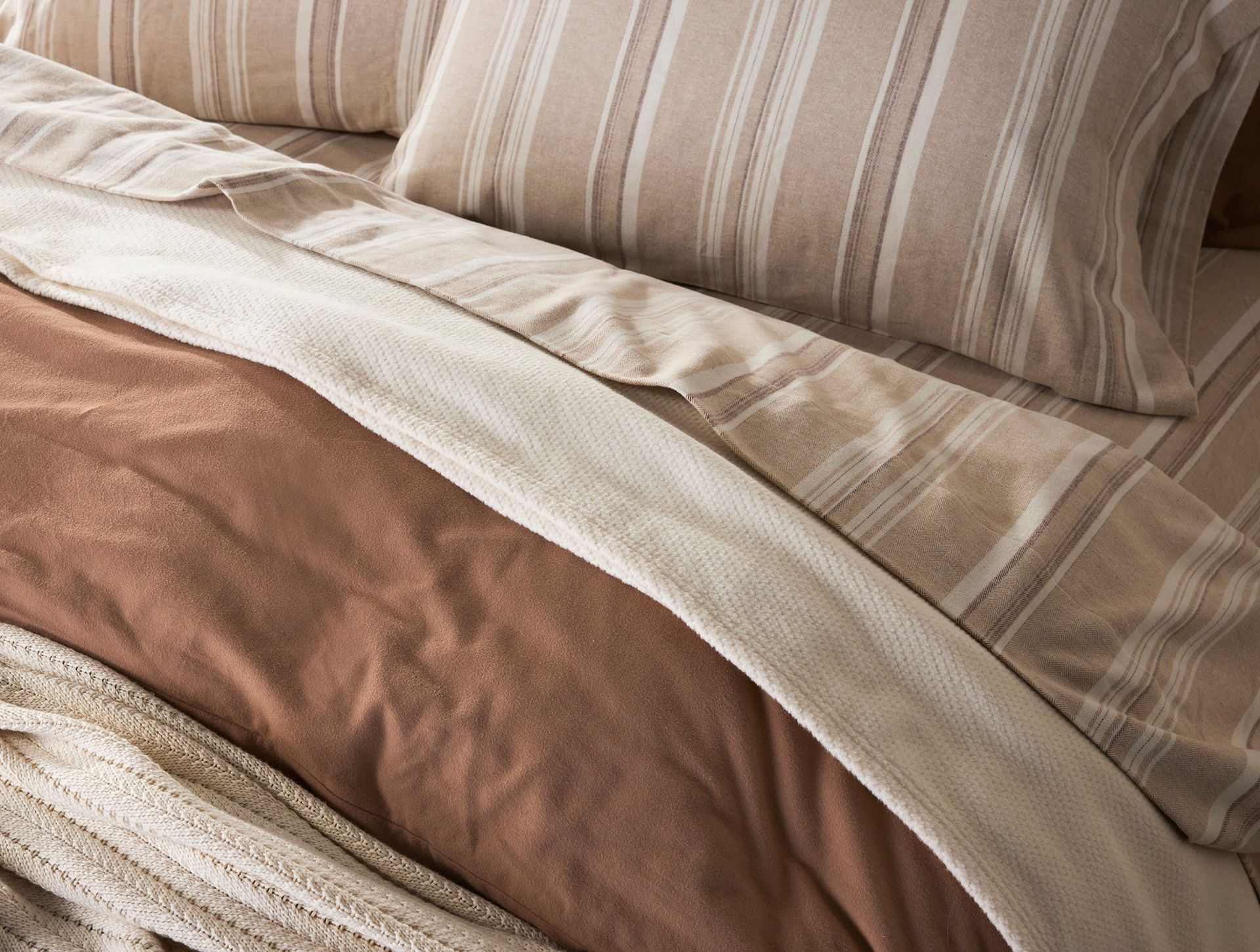 Cloud Brushed™ Organic Flannel Duvet Cover | Heartwood