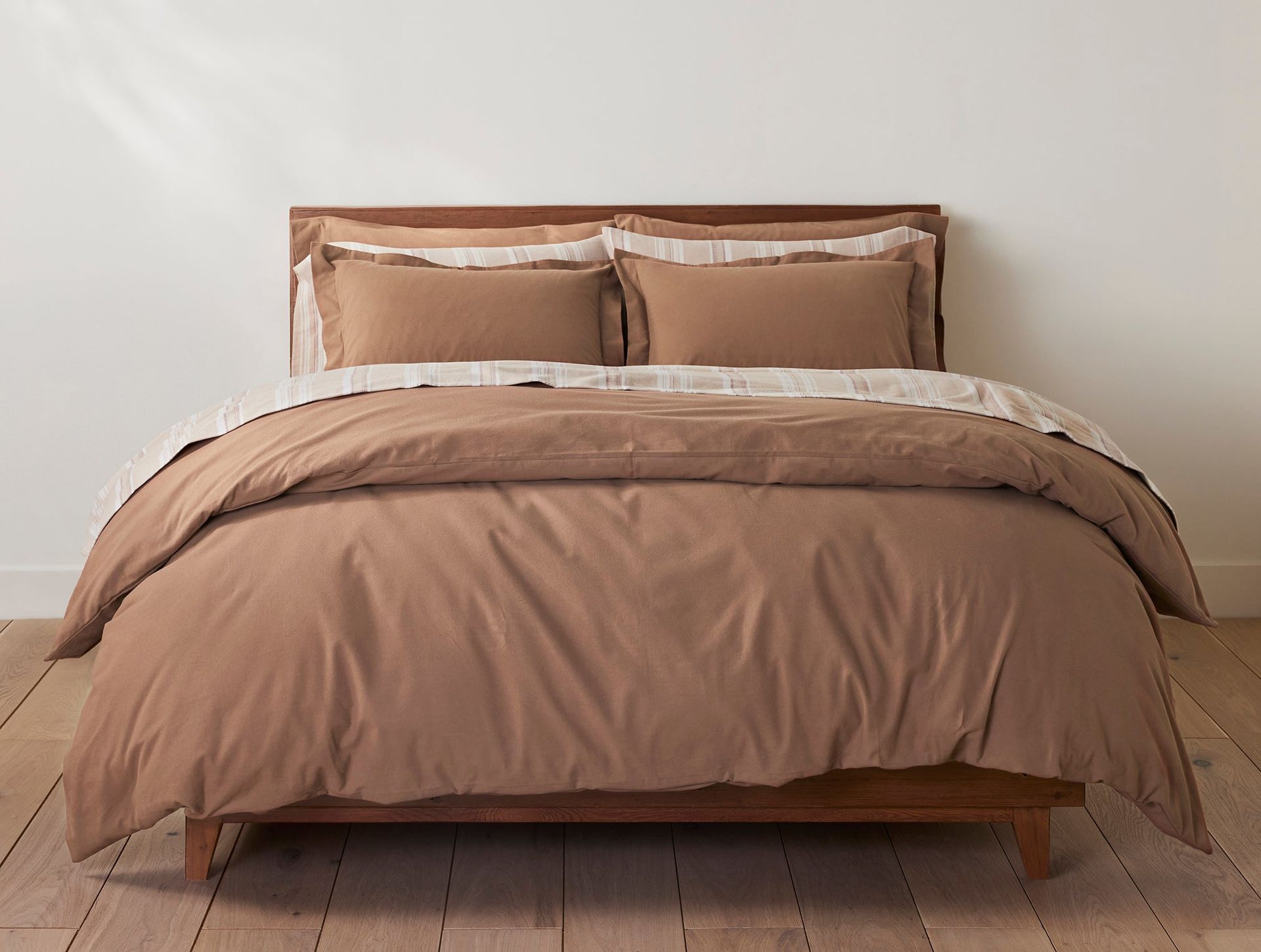 Cloud Brushed™ Organic Flannel Duvet Cover | Heartwood