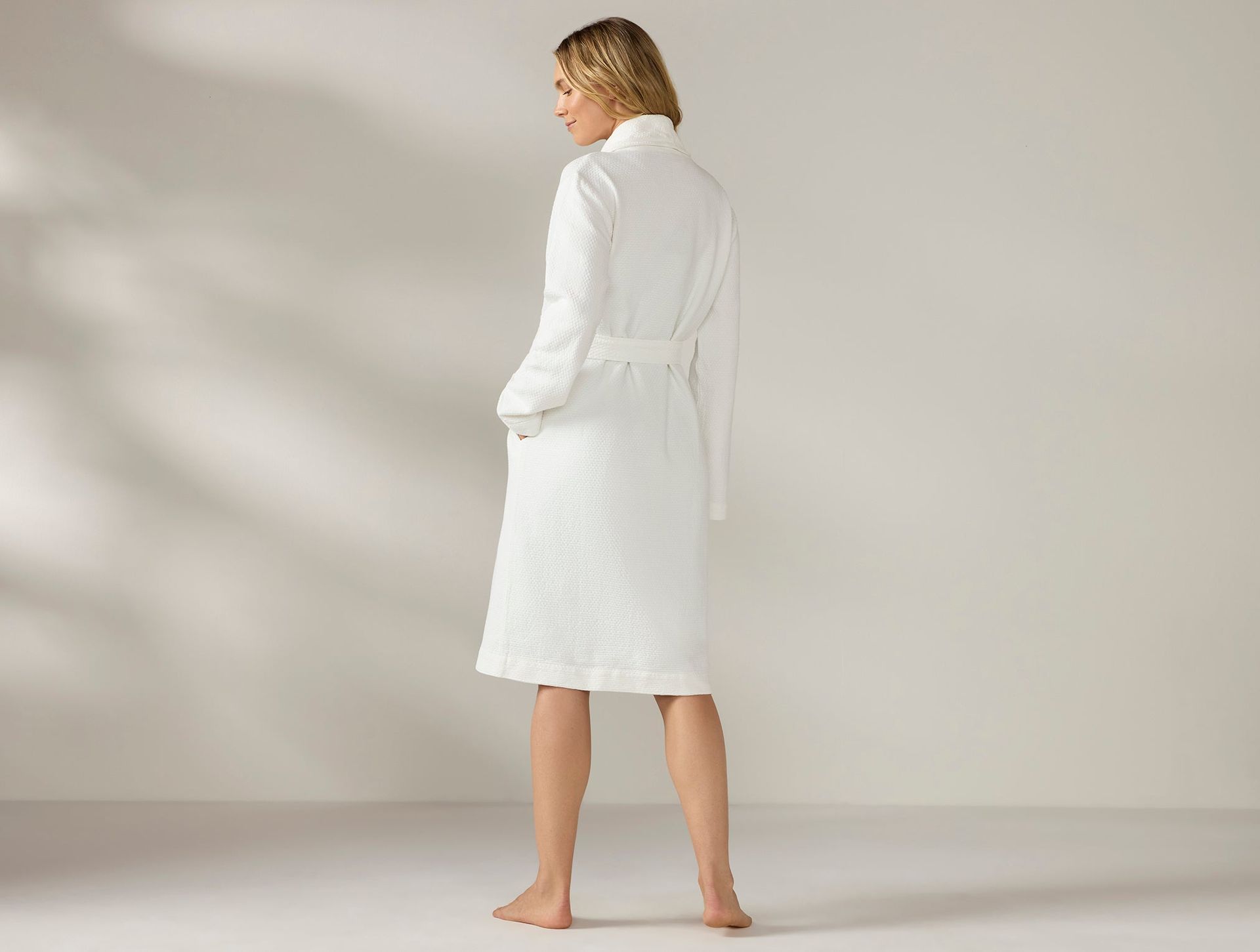 Women's Adriatic Organic Robe | Alpine White