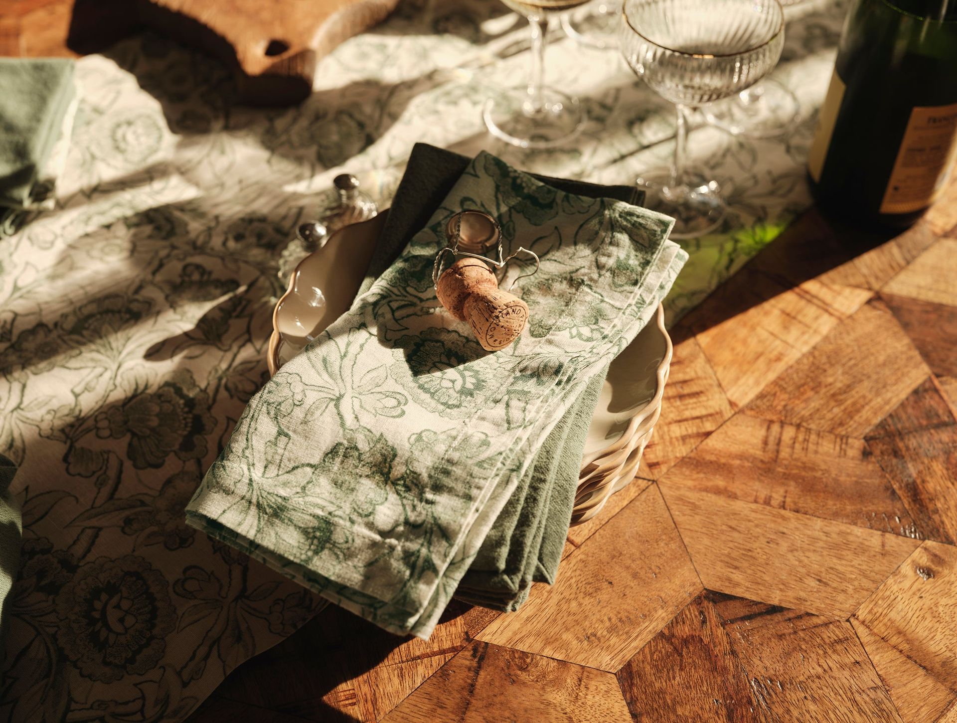 Balboa Print Runner | Pine