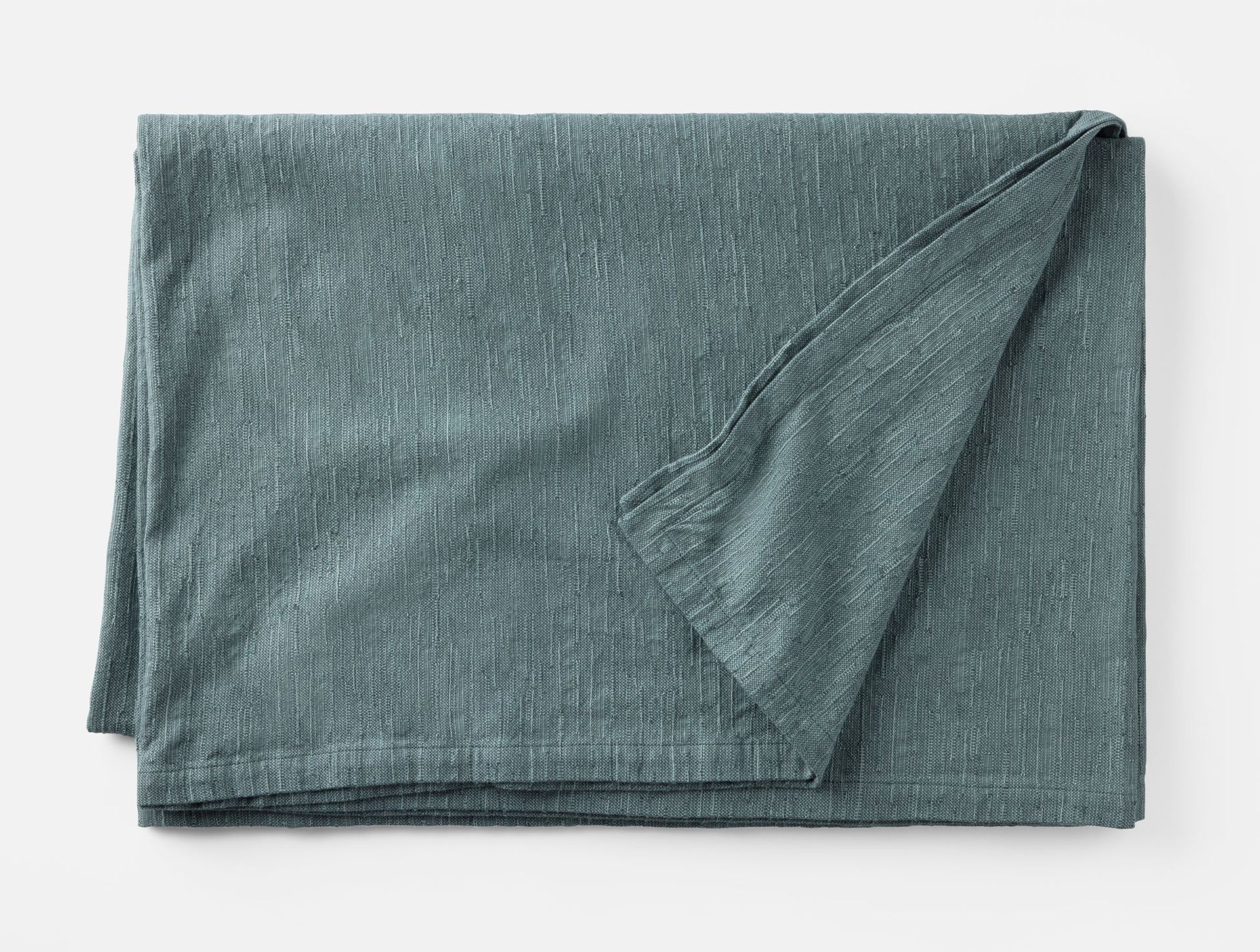 Toro Canyon Organic Tablecloth - Coyuchi | Marine