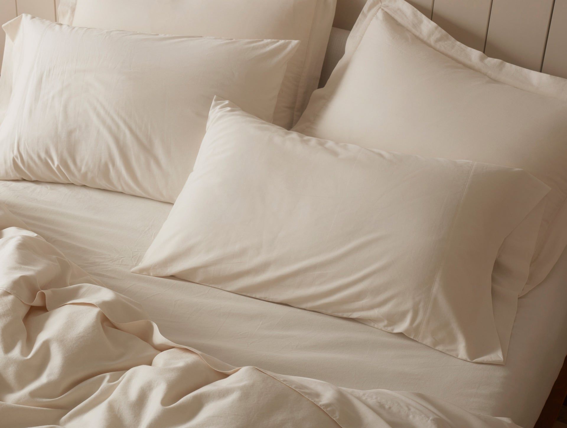 Cloud Soft Organic Sateen Duvet Cover | Undyed