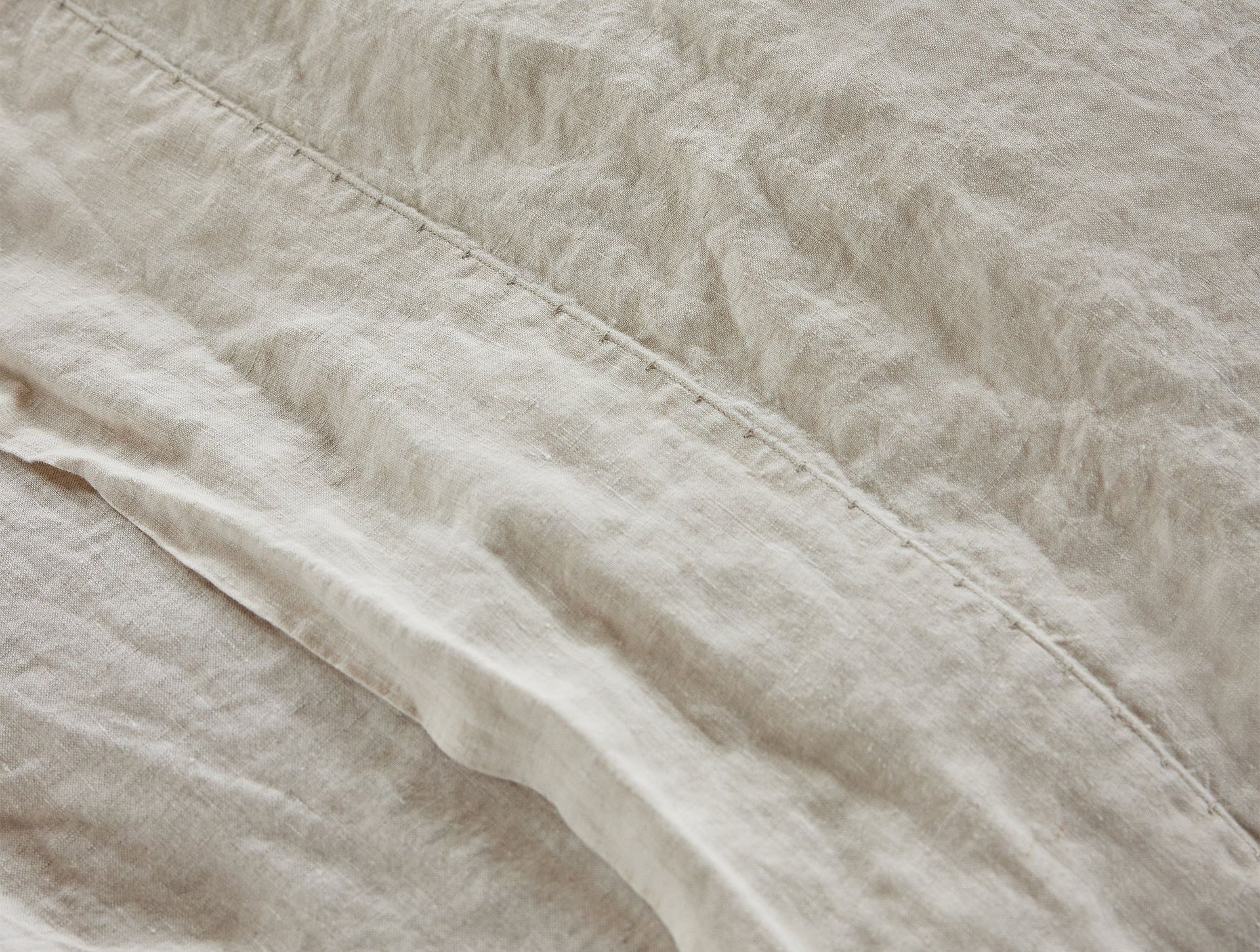 Organic Relaxed Linen | Natural Chambray