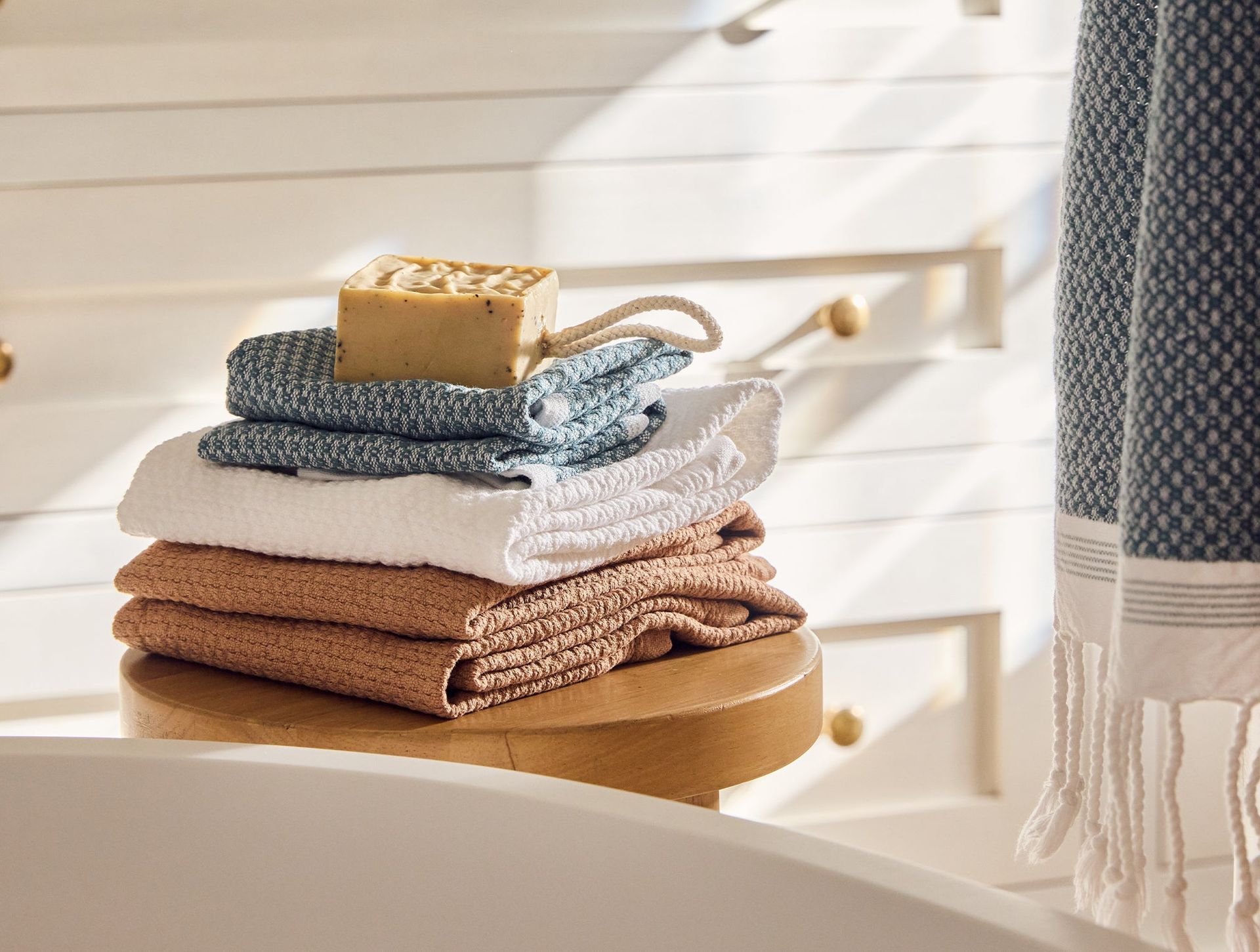 Adriatic Organic Towels - Set of 6 - Coyuchi | Alpine White