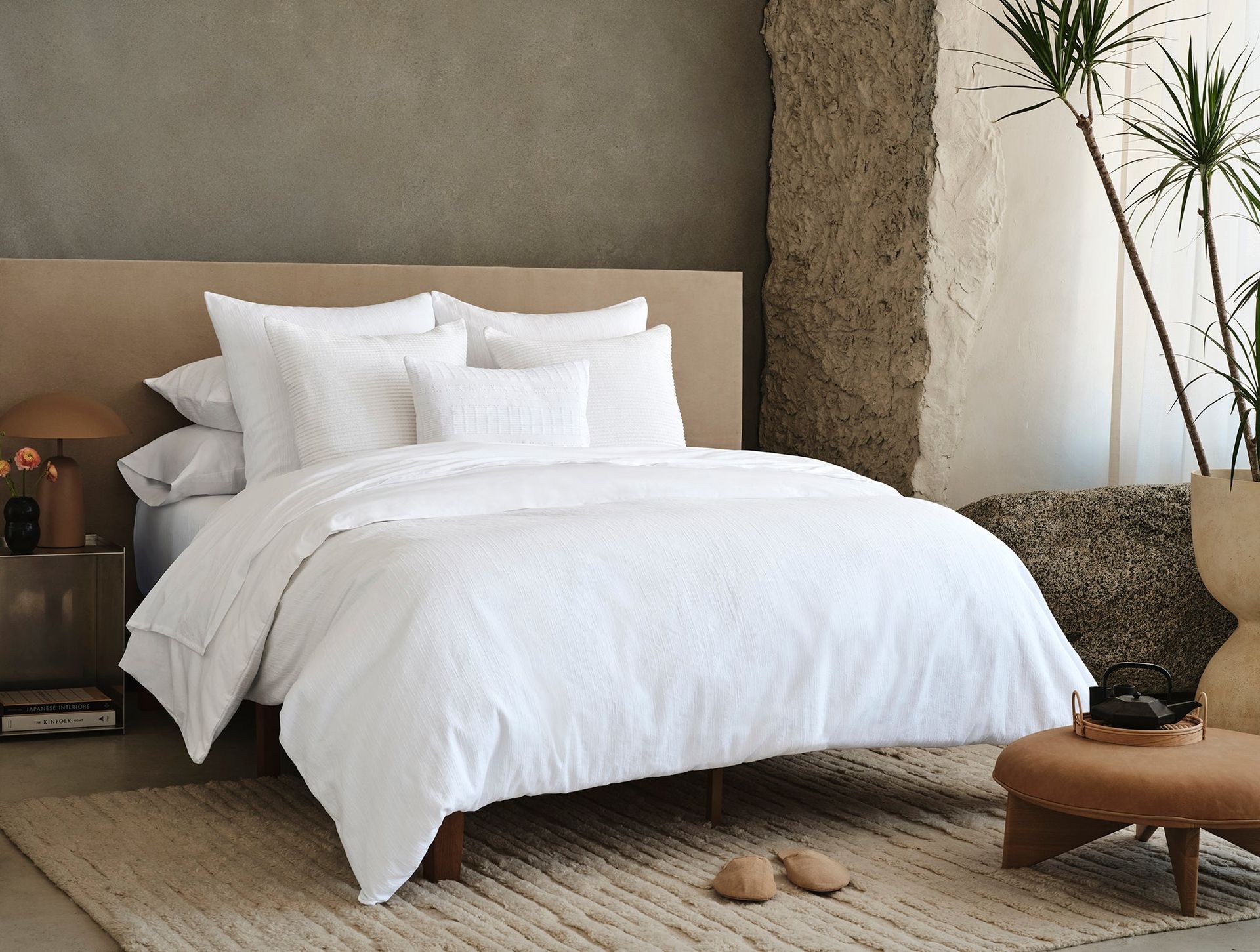 Toro Canyon Organic Duvet Cover - Coyuchi | Alpine White