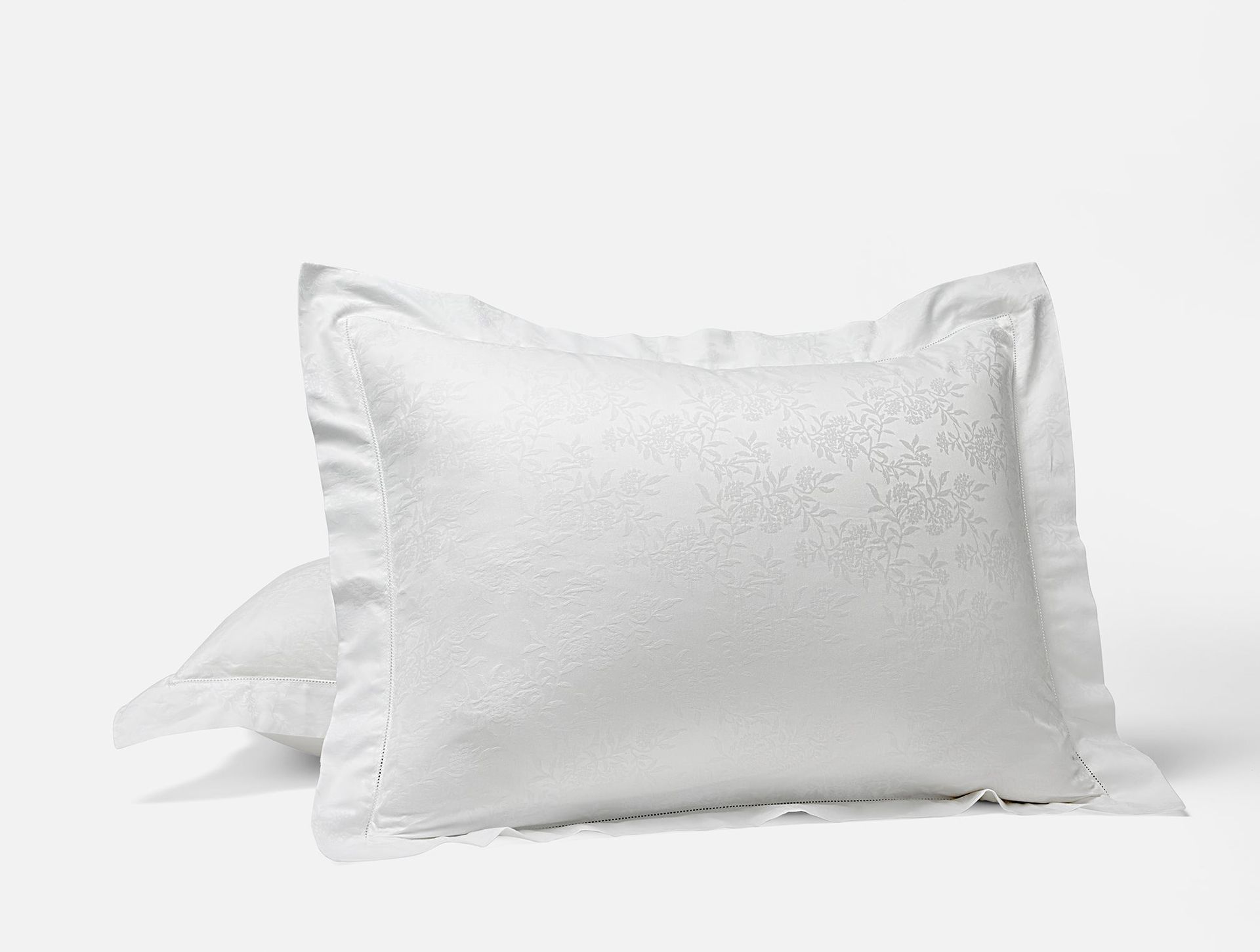 Heirloom Organic Sateen Jacquard Sham