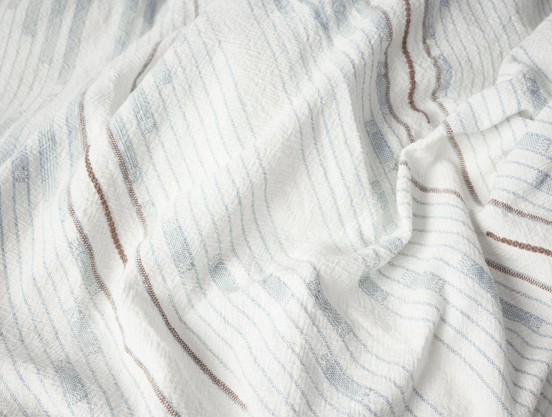 Morelia Organic Duvet Cover - Coyuchi | Wave