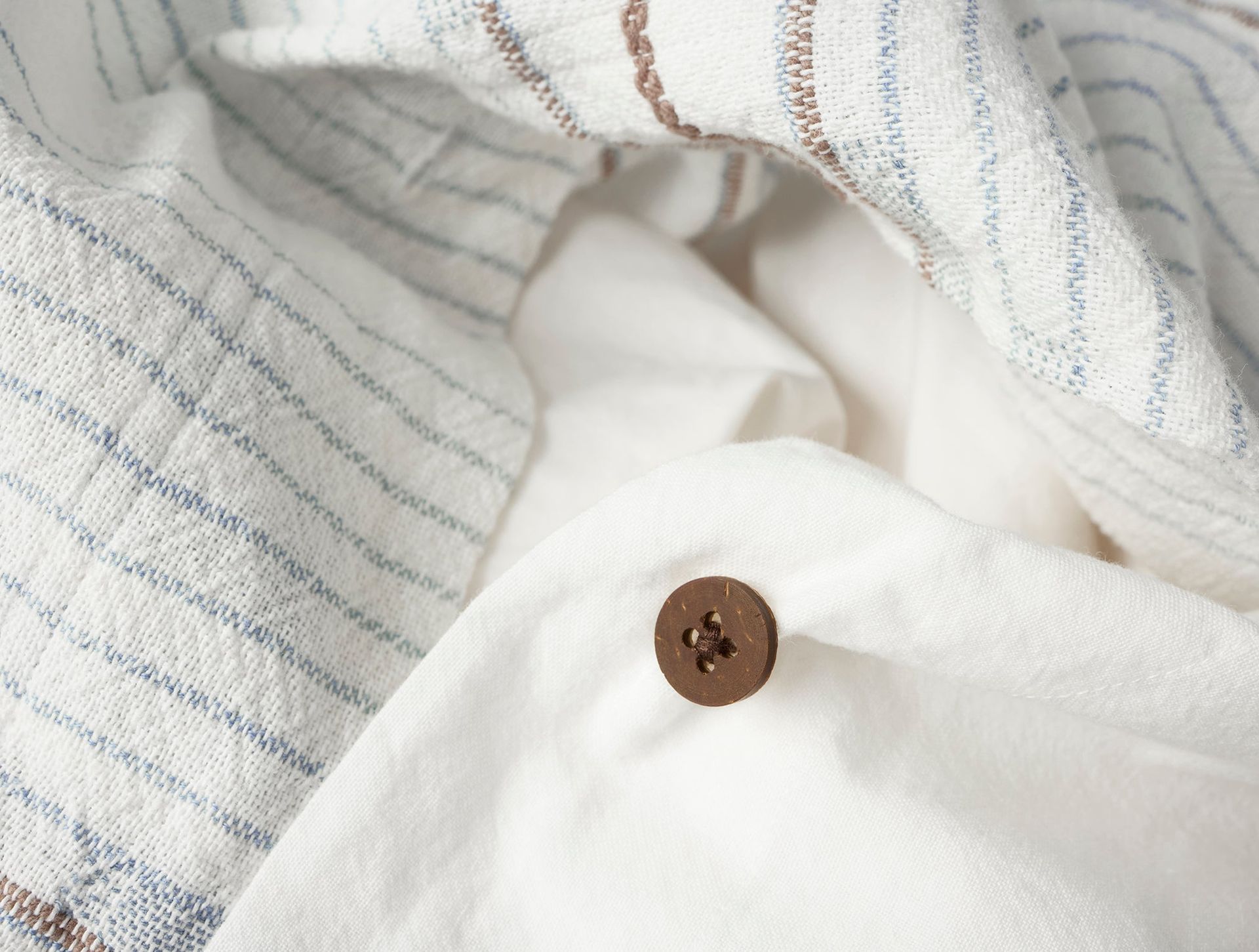 Morelia Organic Duvet Cover - Coyuchi | Wave