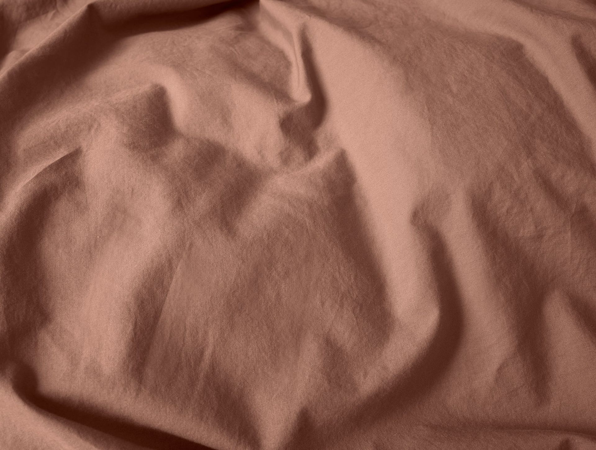 Organic Crinkled Percale™ Duvet Cover - Coyuchi | Praline