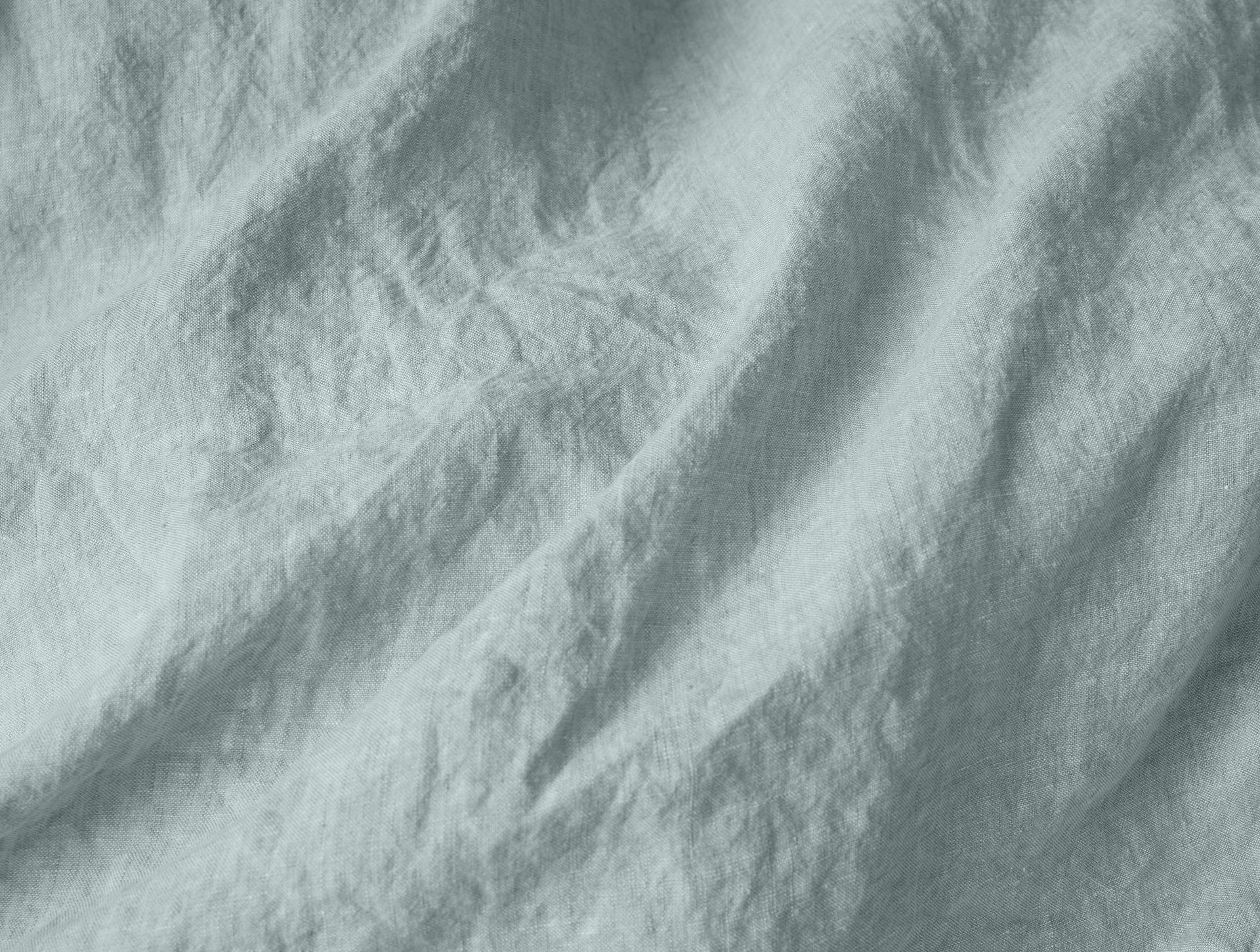Organic Relaxed Linen Duvet Cover - Coyuchi | Pacific Blue Chambray