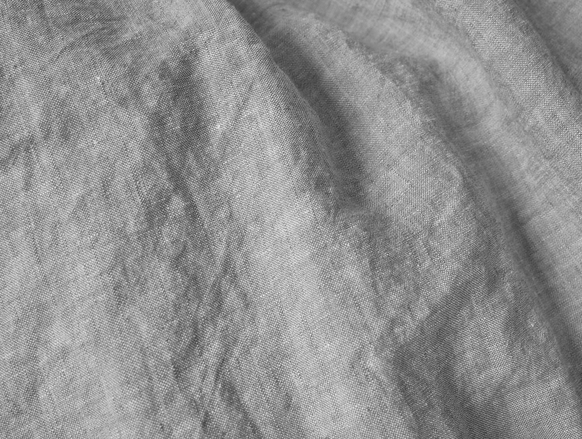 Organic Relaxed Linen Duvet Cover - Coyuchi | Slate Chambray