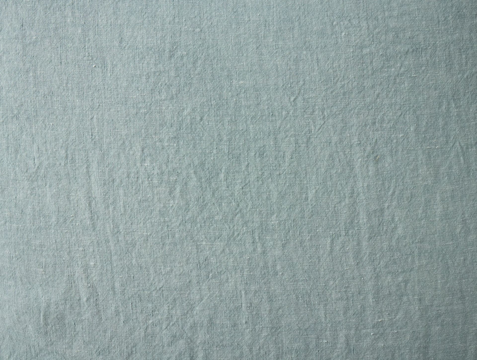 Organic Relaxed Linen Sham - Coyuchi | Pacific Blue Chambray
