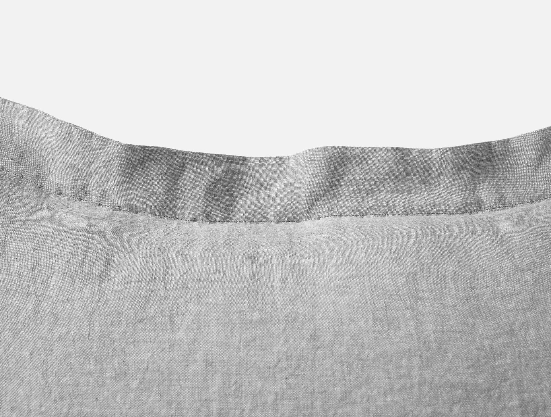 Organic Relaxed Linen Sham - Coyuchi | Slate Chambray