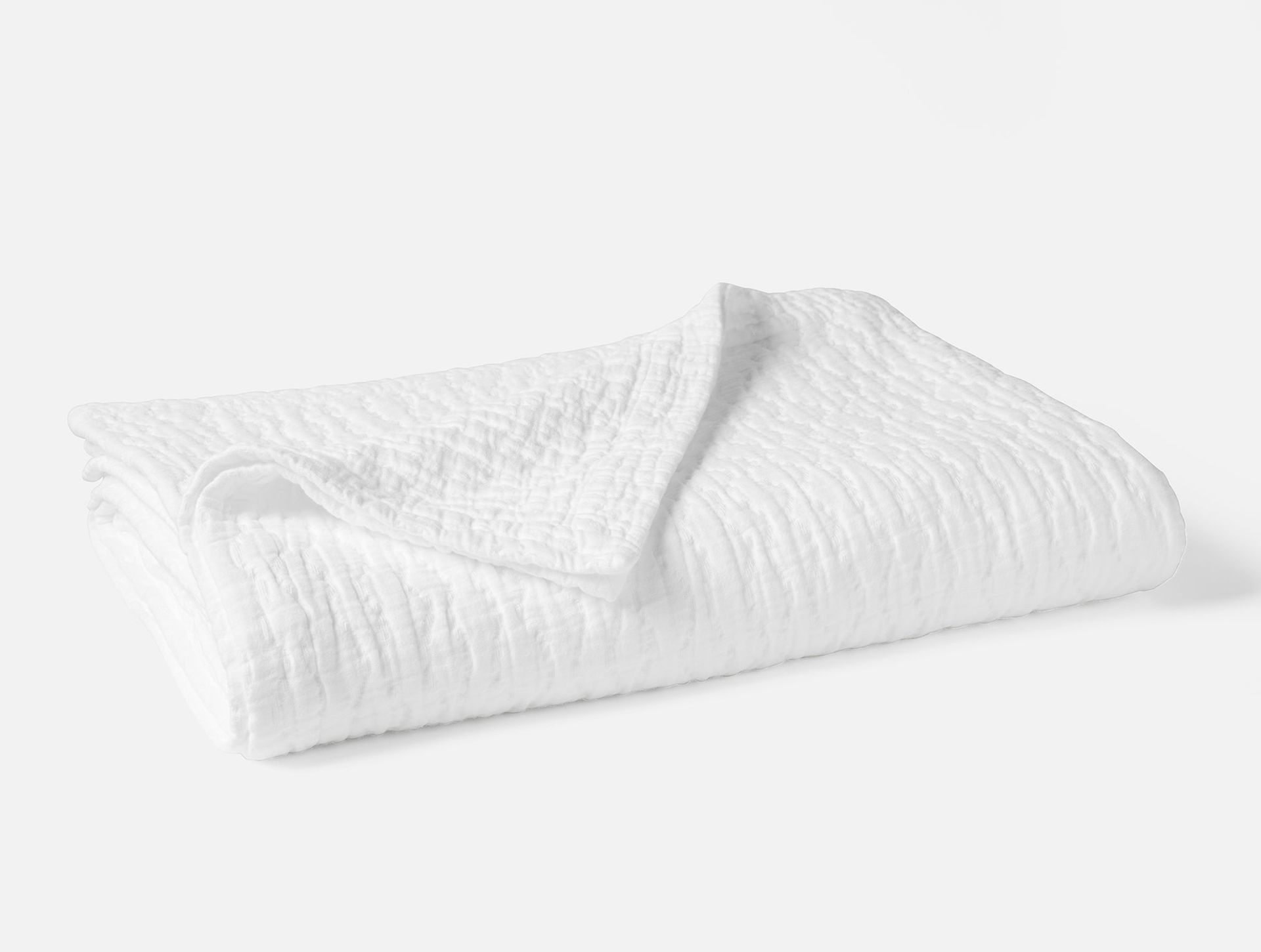Pescadero Matelasse Organic Blanket