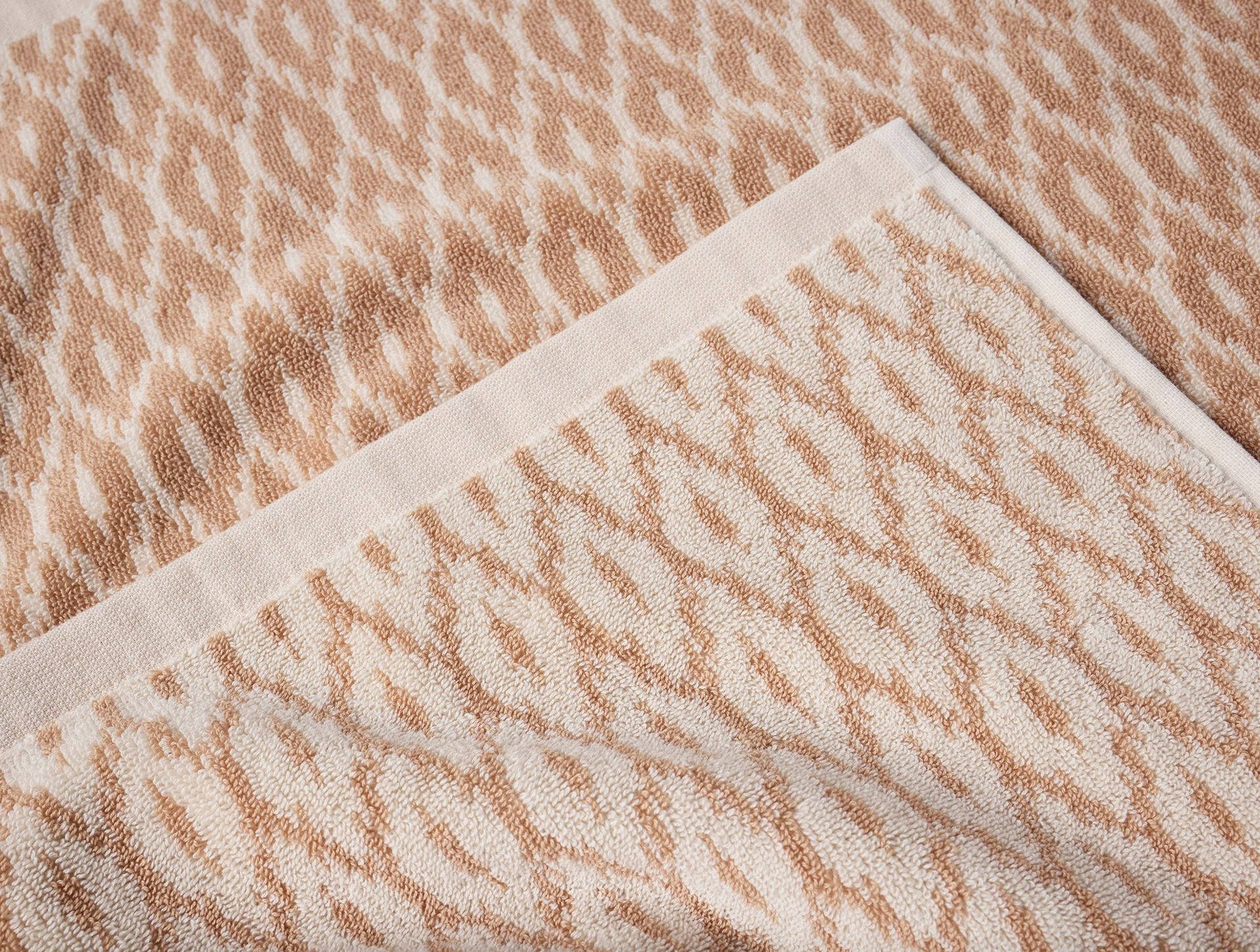 Stinson Organic Minimalist Towel Set of 4 - Coyuchi | Cream/Biscotti