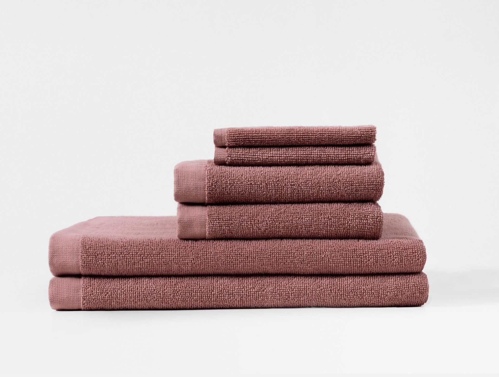 Classic Organic Towels - Set of 6 - Coyuchi | Plum Blossom