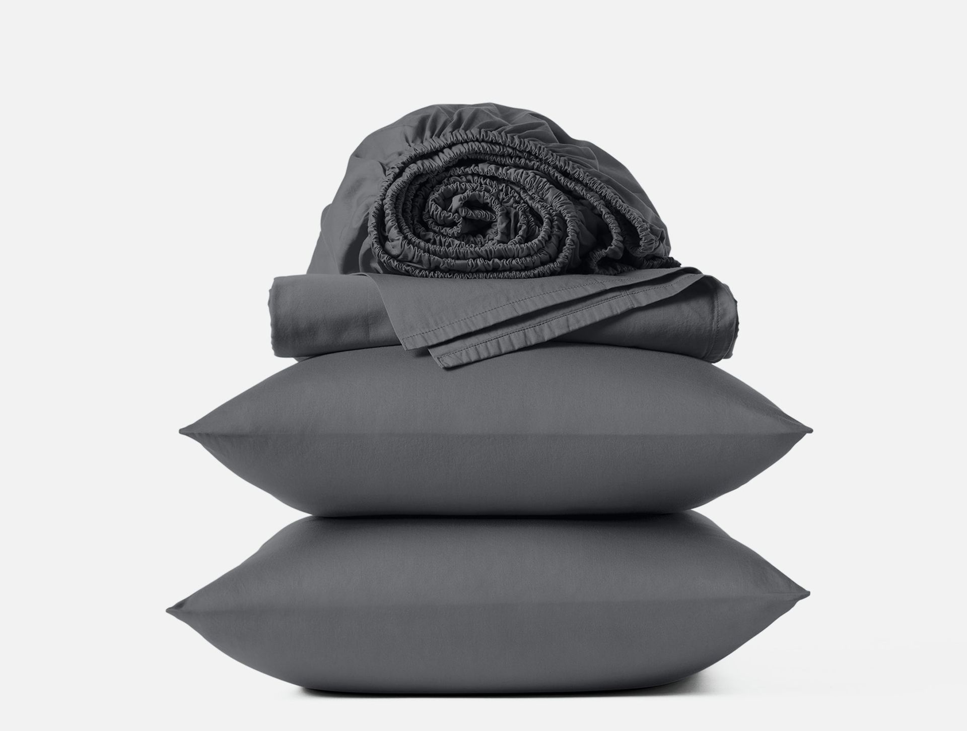 Classic Organic Sateen Sheet Set - Coyuchi | Graphite