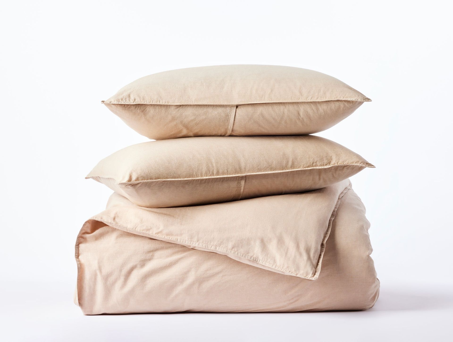 Organic Crinkled Percale™ Duvet Set