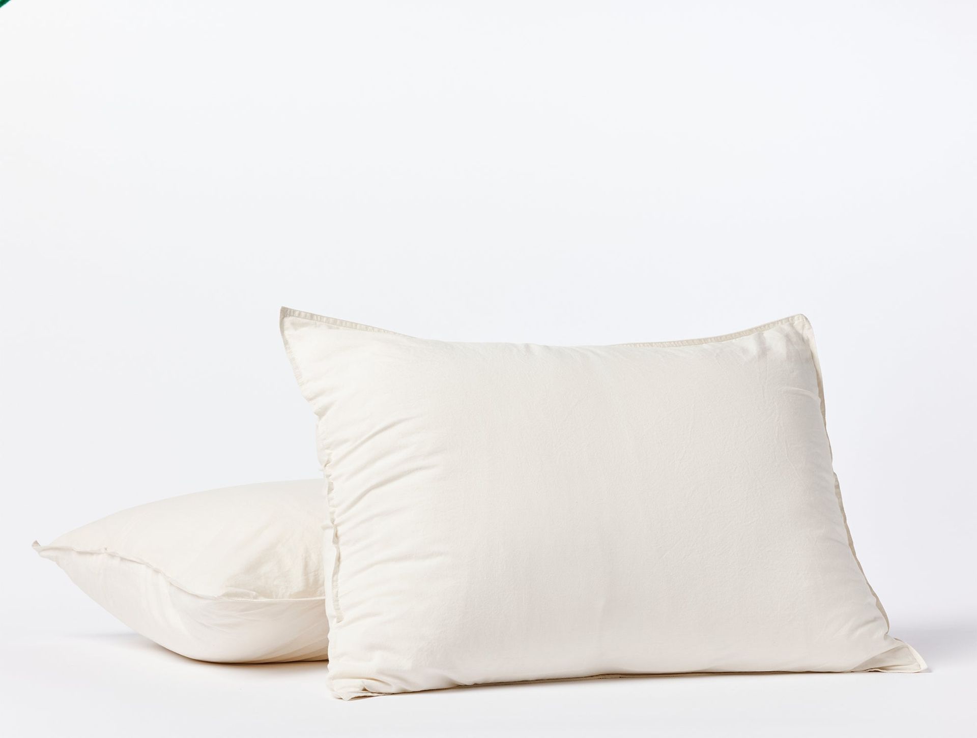 Organic Crinkled Percale™ Duvet Set | Undyed