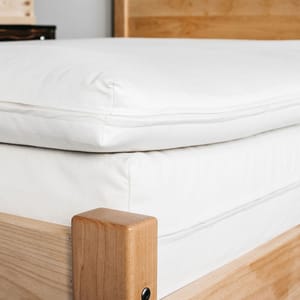 Holy Lamb Organics Natural Wool & Latex Mattress Topper