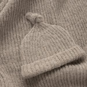 Andes Suri Alpaca Knit Gift Set |Taupe Heather