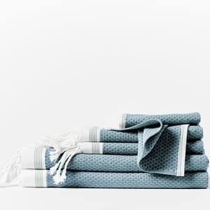 Mediterranean Organic Towels - Set of 6