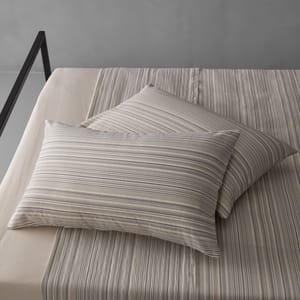 Rows Pillow Cases Set