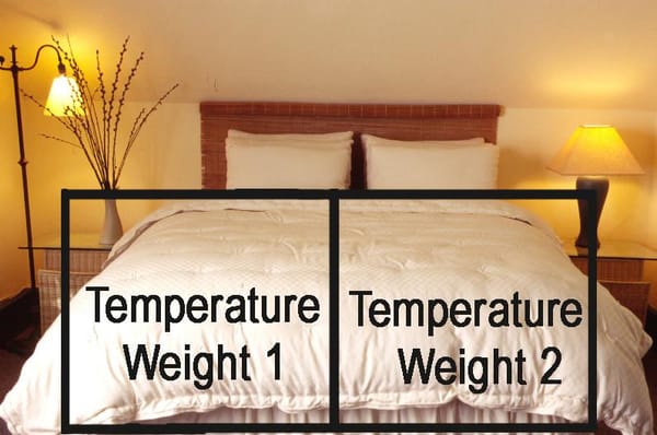 Holy Lamb Organics All-Natural Dual-Weight Comforter