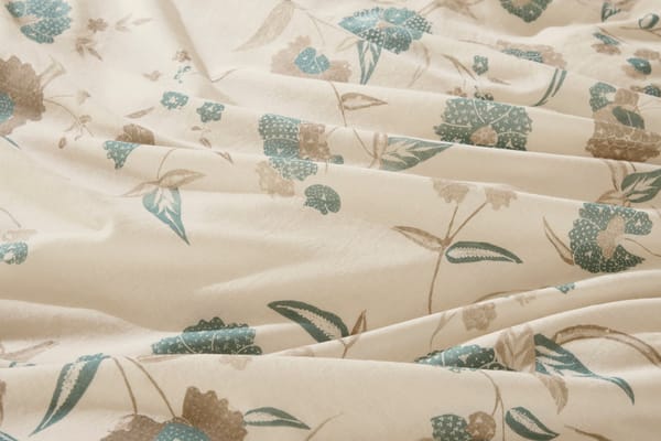 Aurora Print Duvet Cover | Natural w/Surf