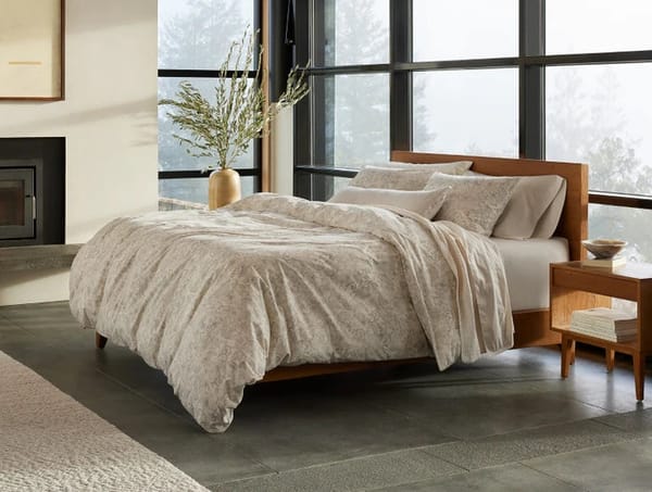 Holy Lamb Organics Solana Organic Print Duvet Cover