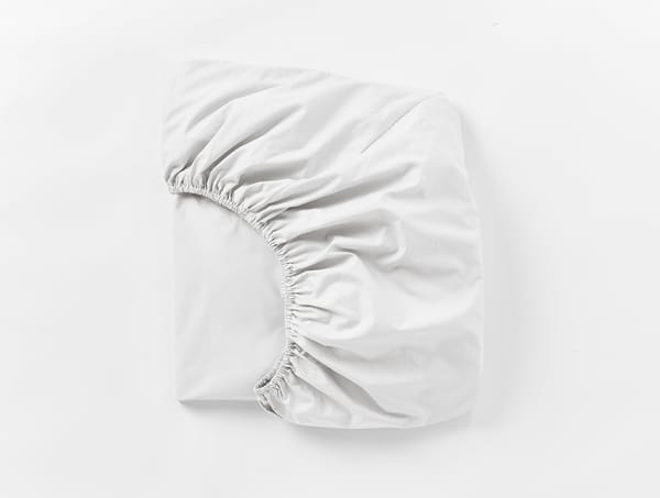300 Thread Count Organic Percale Sheets | Alpine White