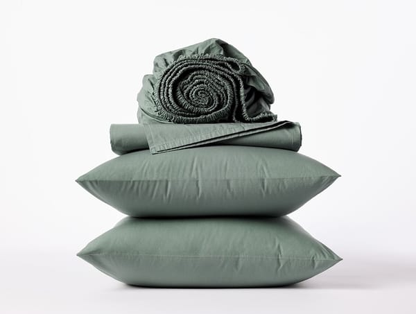 Refined Organic Percale Sheet Set - Image 12