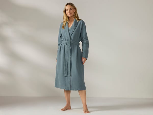 Women's Adriatic Organic Robe | River