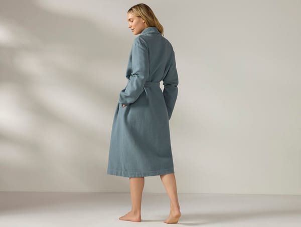 Women's Adriatic Organic Robe | River