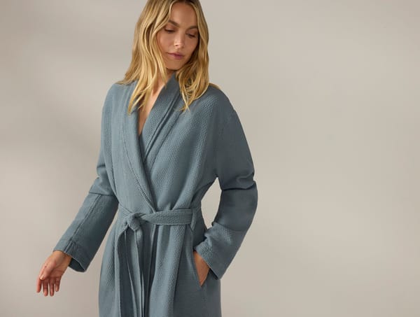 Women's Adriatic Organic Robe | River