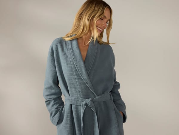 Women's Adriatic Organic Robe | River