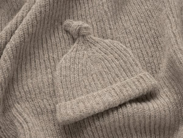 Andes Suri Alpaca Knit Gift Set |Taupe Heather