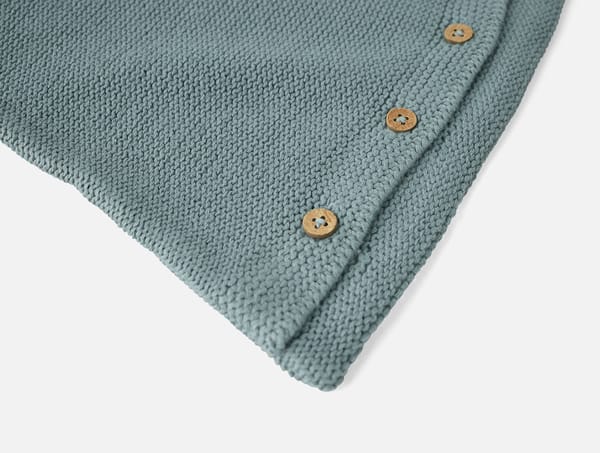 Arroyo Organic Knit Snuggle Sack - Coyuchi | Lagoon