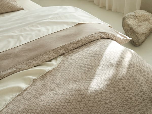 Capitola Organic Duvet Cover | Walnut