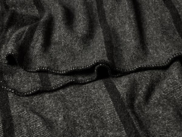 Tahoe Wool Blanket | Charcoal