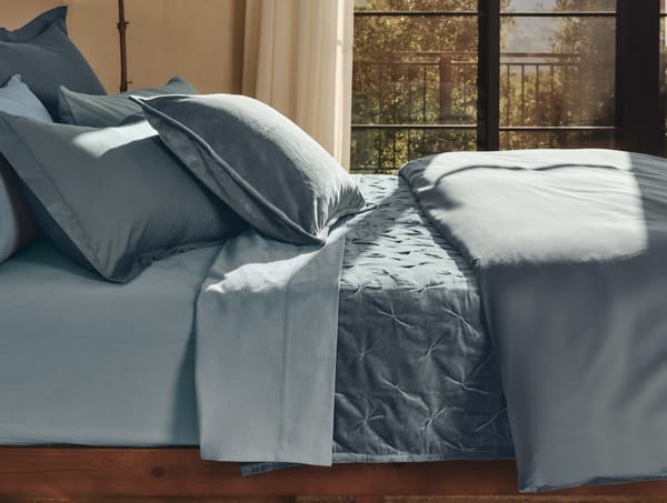 Cloud Soft Organic Sateen Duvet Cover | Gulf