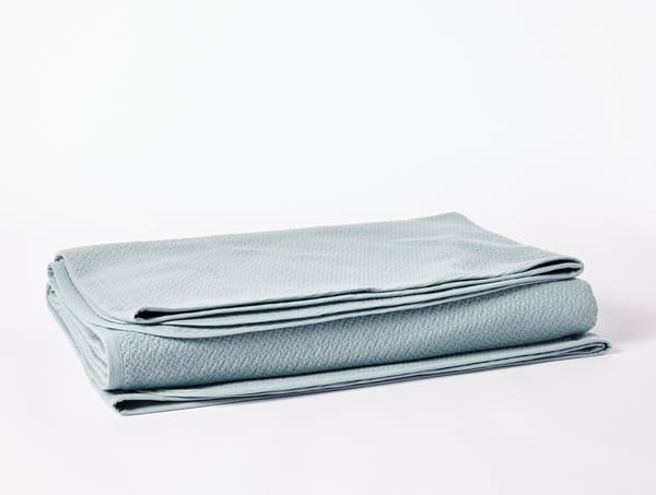 Honeycomb Organic Blanket | Lagoon
