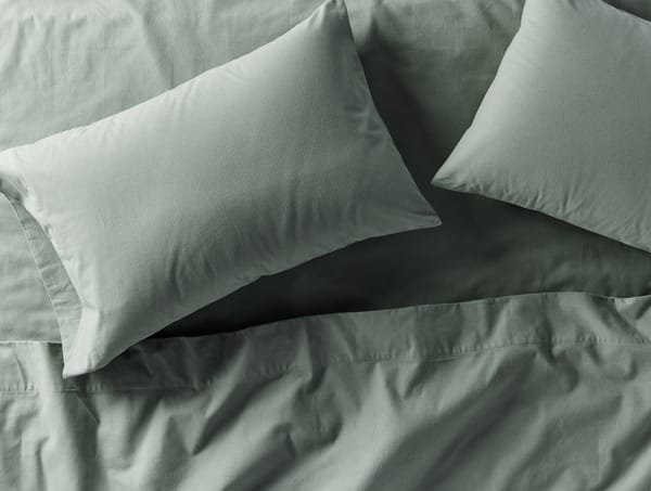 Cloud Brushed™ Organic Flannel Fitted Sheets | Cypress