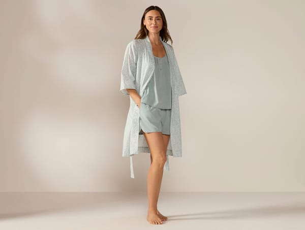 Women's Isla Organic Cotton Robe - Coyuchi | Dew Robles