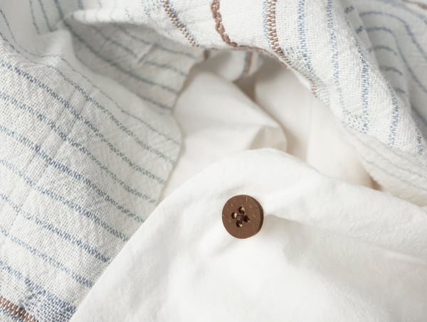 Morelia Organic Duvet Cover - Coyuchi | Wave