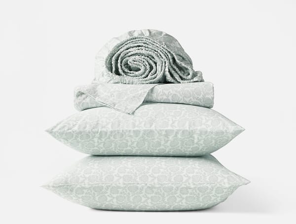 Organic Print Percale Sheet Set - Coyuchi | Dew Robles