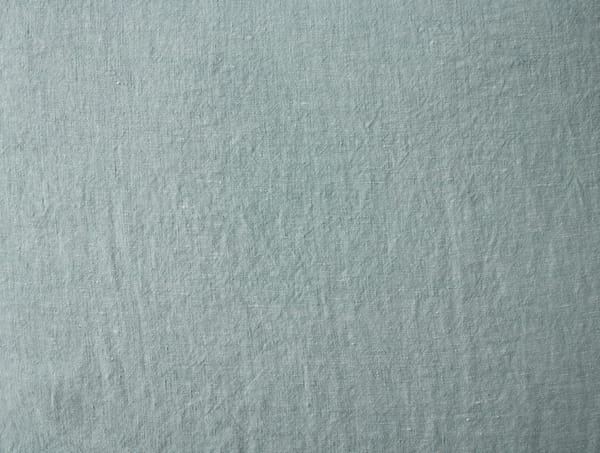 Organic Relaxed Linen Sham - Coyuchi | Pacific Blue Chambray