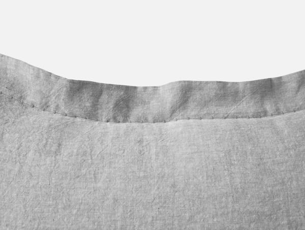 Organic Relaxed Linen Sham - Coyuchi | Slate Chambray