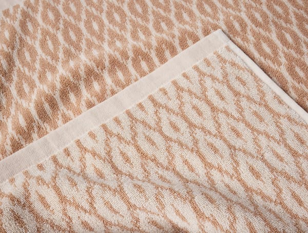 Stinson Organic Minimalist Towel Set of 4 - Coyuchi | Cream/Biscotti